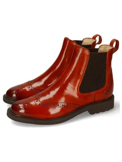 Leren chelseaboots "Selina 29" lichtbruin