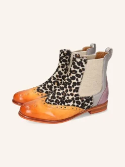 Leren chelseaboots 