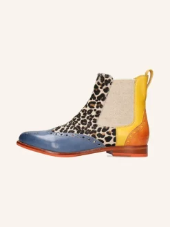 Leren chelseaboots 