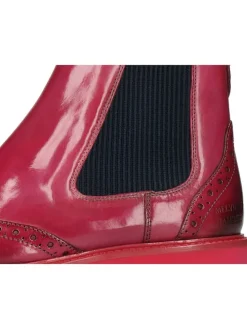 Leren chelseaboots "Selina 29" roze