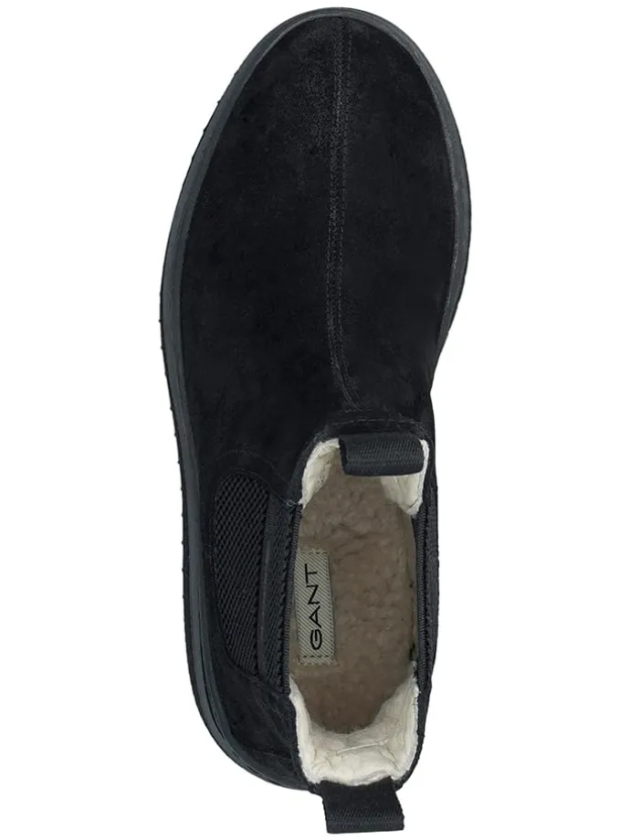 Leren chelseaboots "Sistown" zwart