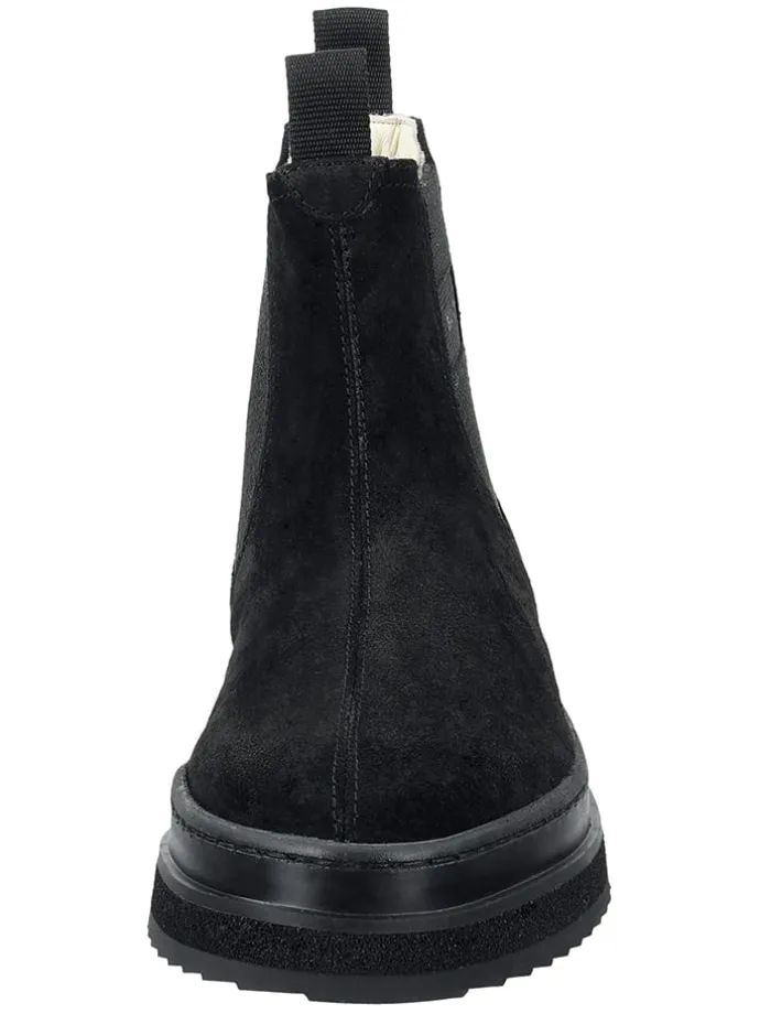 Leren chelseaboots "Sistown" zwart