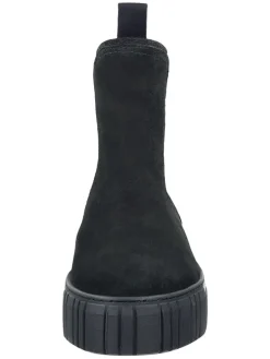 Leren chelseaboots "Snowmont" zwart