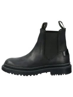Leren chelseaboots "Timbly" zwart