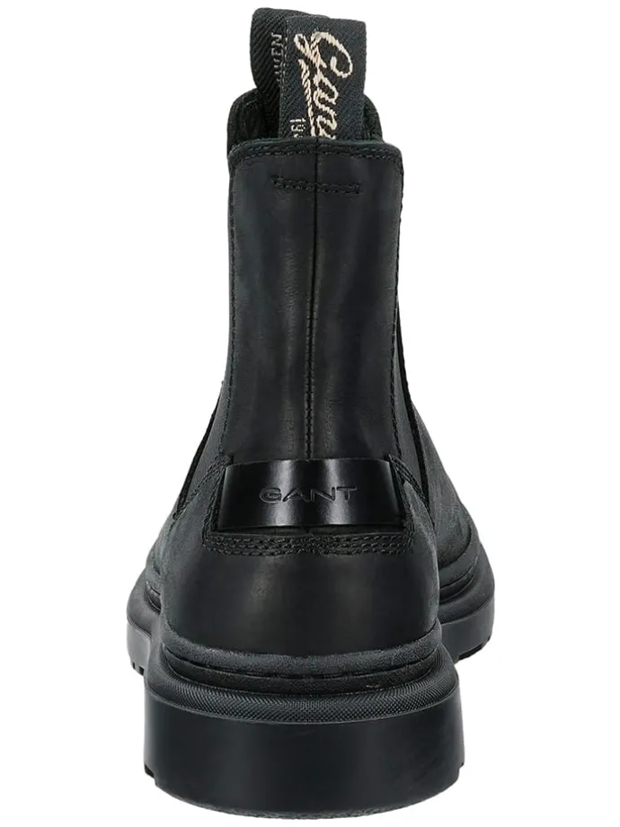 Leren chelseaboots "Timbly" zwart