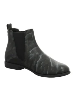 Leren chelseaboots zwart