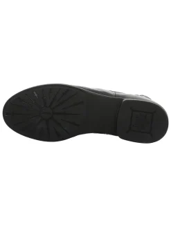 Leren chelseaboots zwart