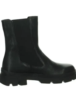 Leren chelseaboots zwart