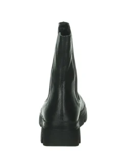Leren chelseaboots zwart
