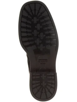 Leren chelseaboots zwart
