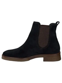 Leren chelseaboots zwart