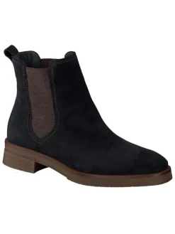 Leren chelseaboots zwart