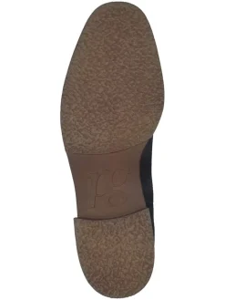 Leren chelseaboots zwart