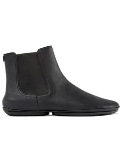 Leren chelseaboots zwart