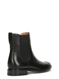 Leren chelseaboots zwart