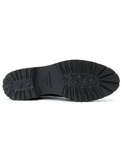 Leren chelseaboots zwart