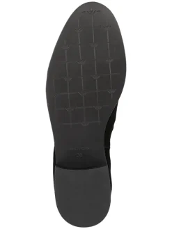 Leren chelseaboots zwart