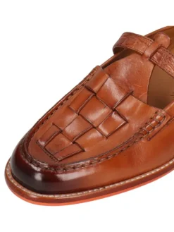 Leren clogs 