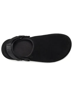Leren clogs 