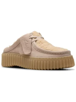 Leren clogs 
