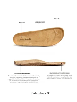 Leren clogs zwart