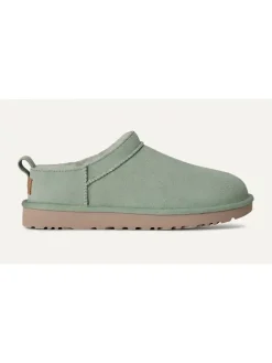 Leren enkelboots "Classic Micro" groen