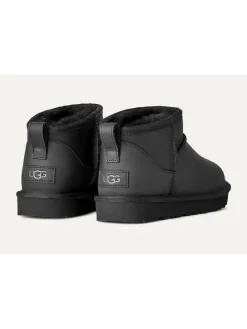 Leren enkelboots 
