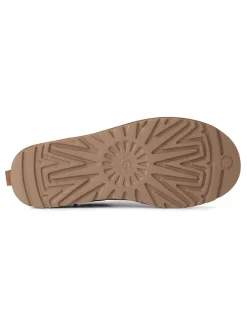 Leren enkelboots lichtbruin
