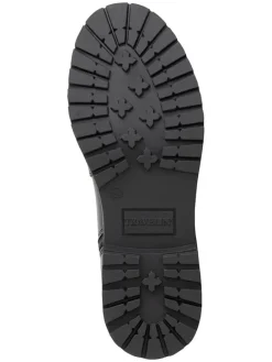Leren enkelboots