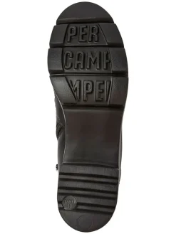 Leren enkelboots zwart