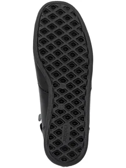Leren enkelboots zwart