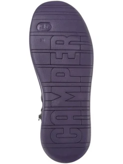 Leren enkelboots zwart