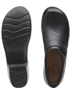 Leren enkelschoenen "Angie Pearl" zwart