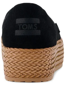 Leren espadrilles zwart