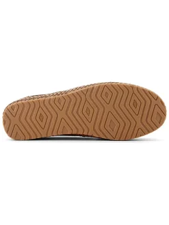 Leren espadrilles zwart