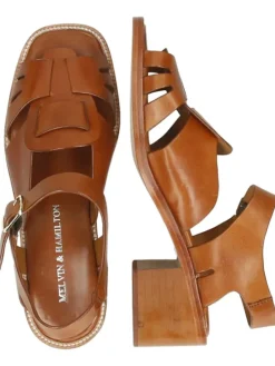 Leren haksandalen 