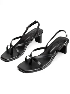 Leren haksandalen 