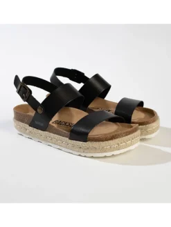 Leren haksandalen