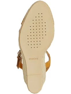 Leren haksandalen "Gelsa" lichtbruin