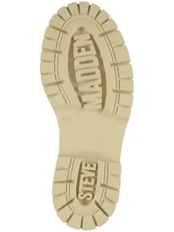 Leren laarzen beige