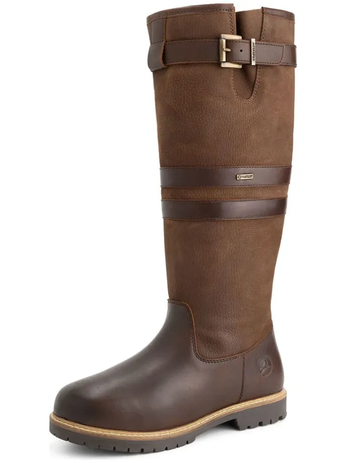 Leren laarzen "Frederikstad" bruin