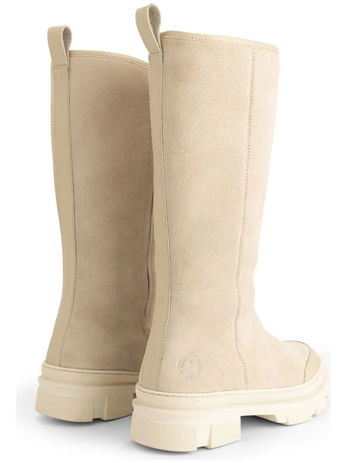 Leren laarzen "Whistler" beige