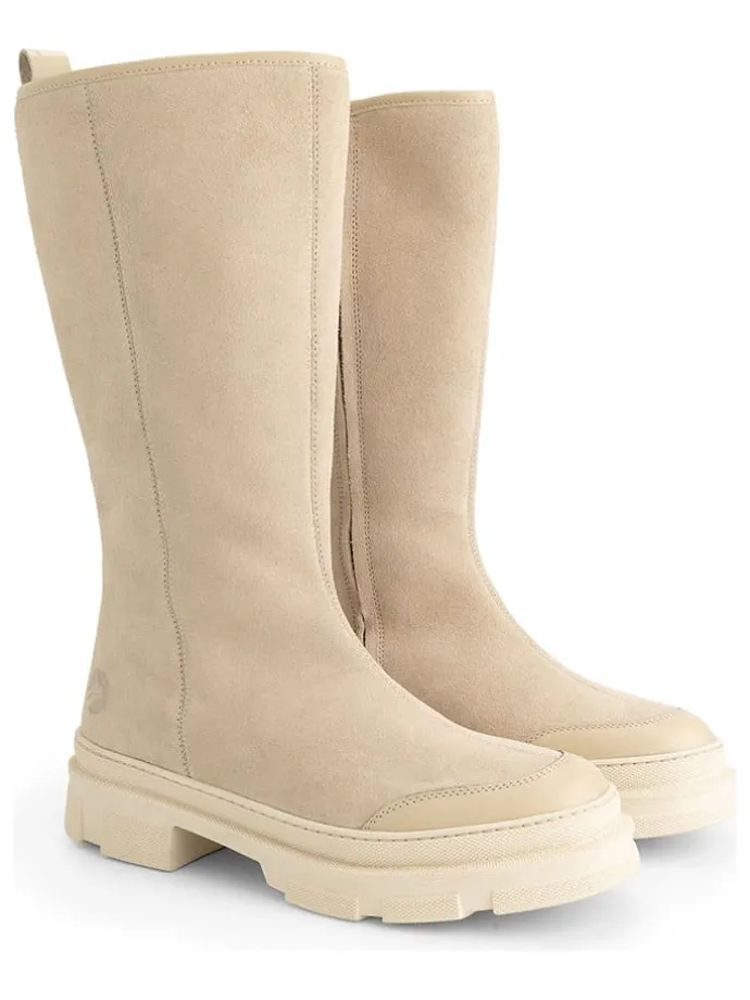Leren laarzen "Whistler" beige