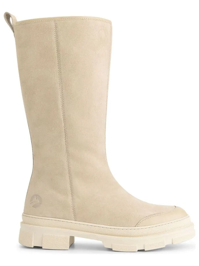 Leren laarzen "Whistler" beige