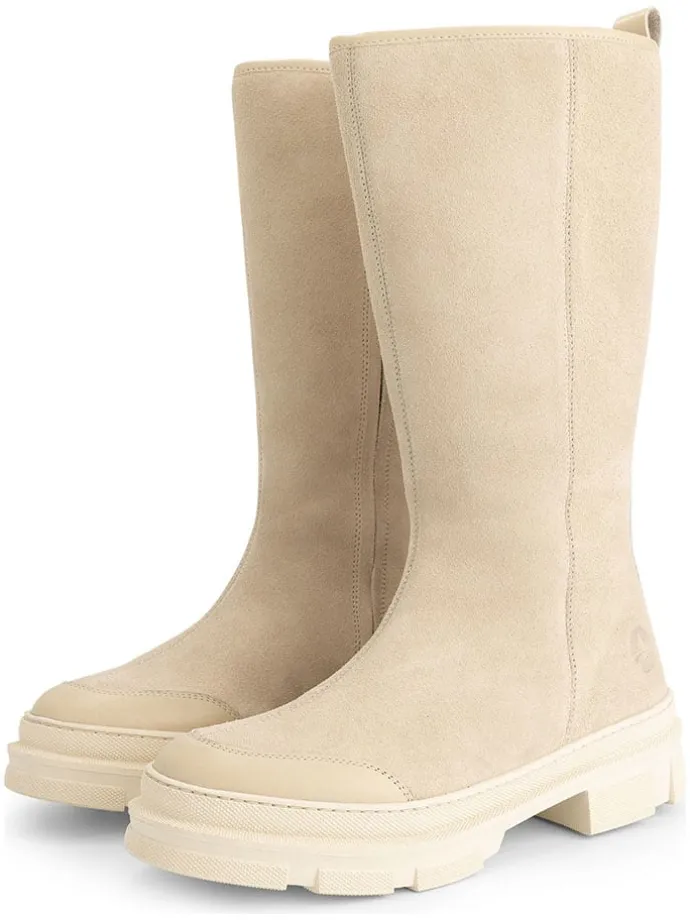 Leren laarzen "Whistler" beige
