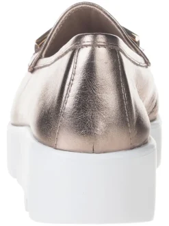 Leren mocassins bruin
