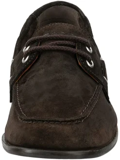 Leren mocassins 