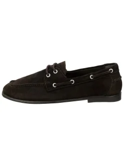 Leren mocassins 