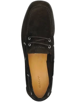 Leren mocassins 