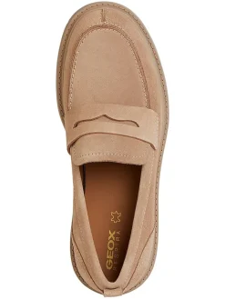 Leren mocassins "Spherica EC7" beige